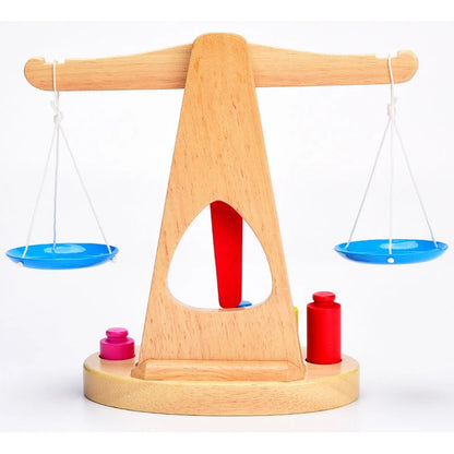 Wooden Scale Digital Balance Baby Wooden Toy